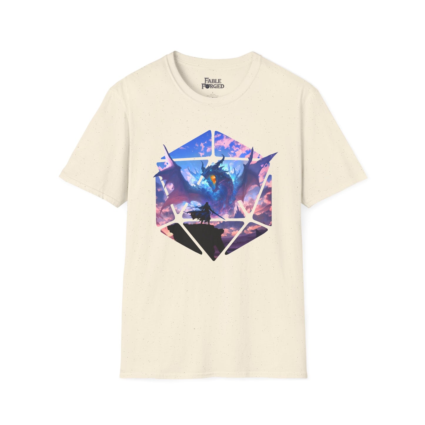 D20 Fantasy Scene Tee