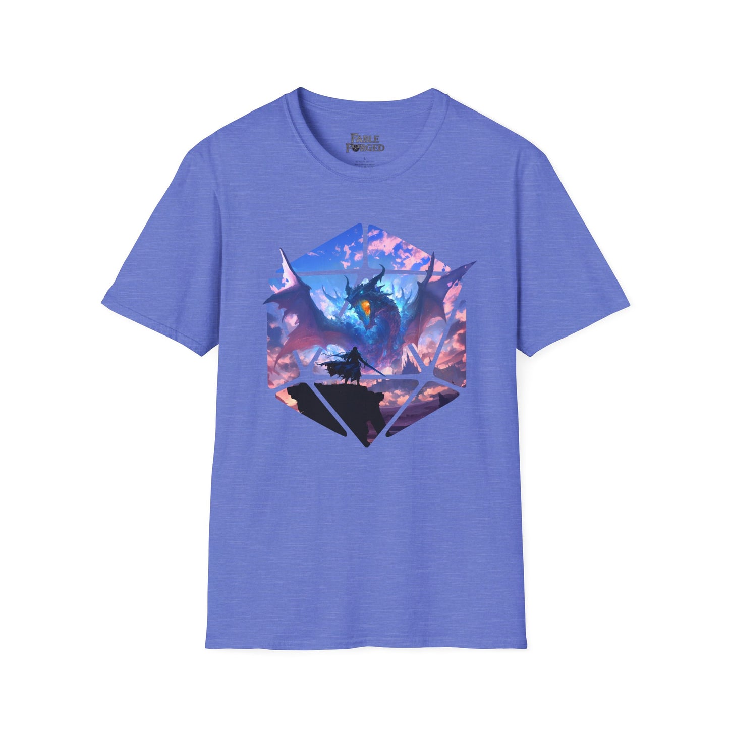 D20 Fantasy Scene Tee