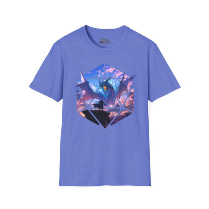 D20 Fantasy Scene Tee