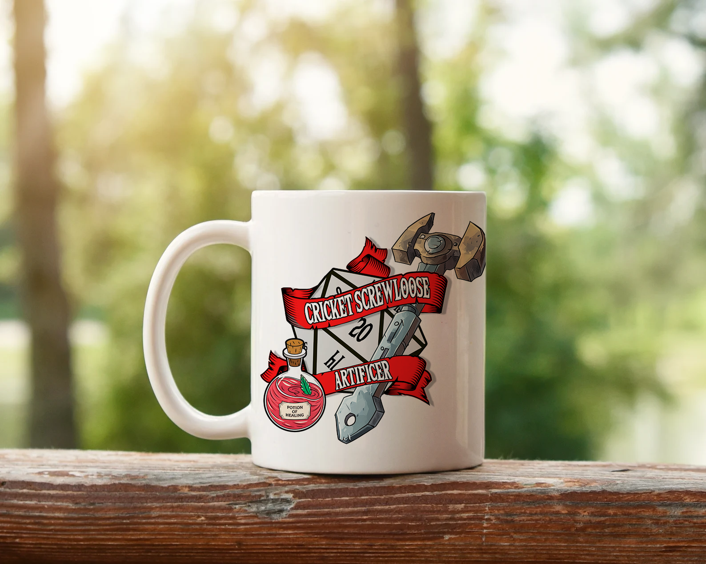 Personalized Character/Class Coffee Cup