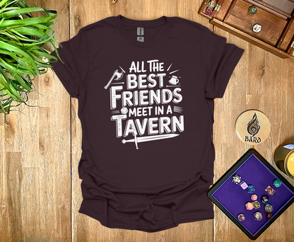 Friends Meet in Tavern T-Shirt