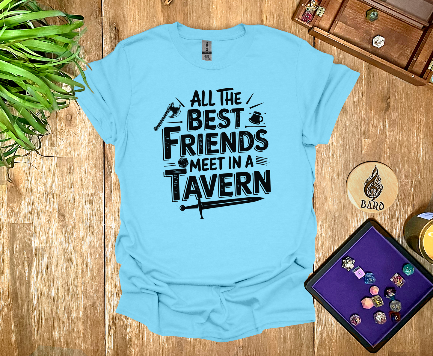 Friends Meet in Tavern T-Shirt