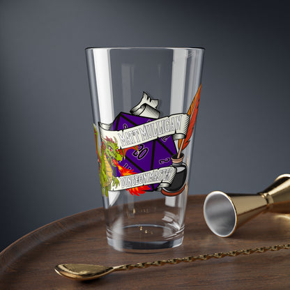 Personalized Dnd Pint Glass