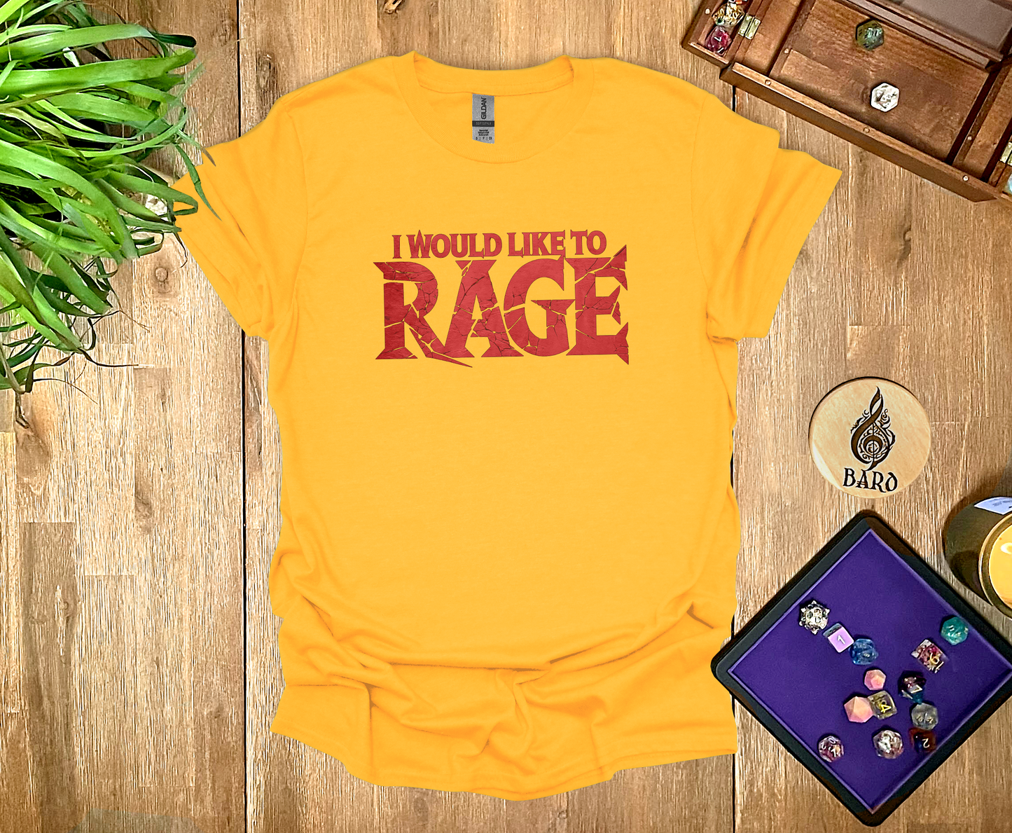 I Would Like to Rage T-Shirt