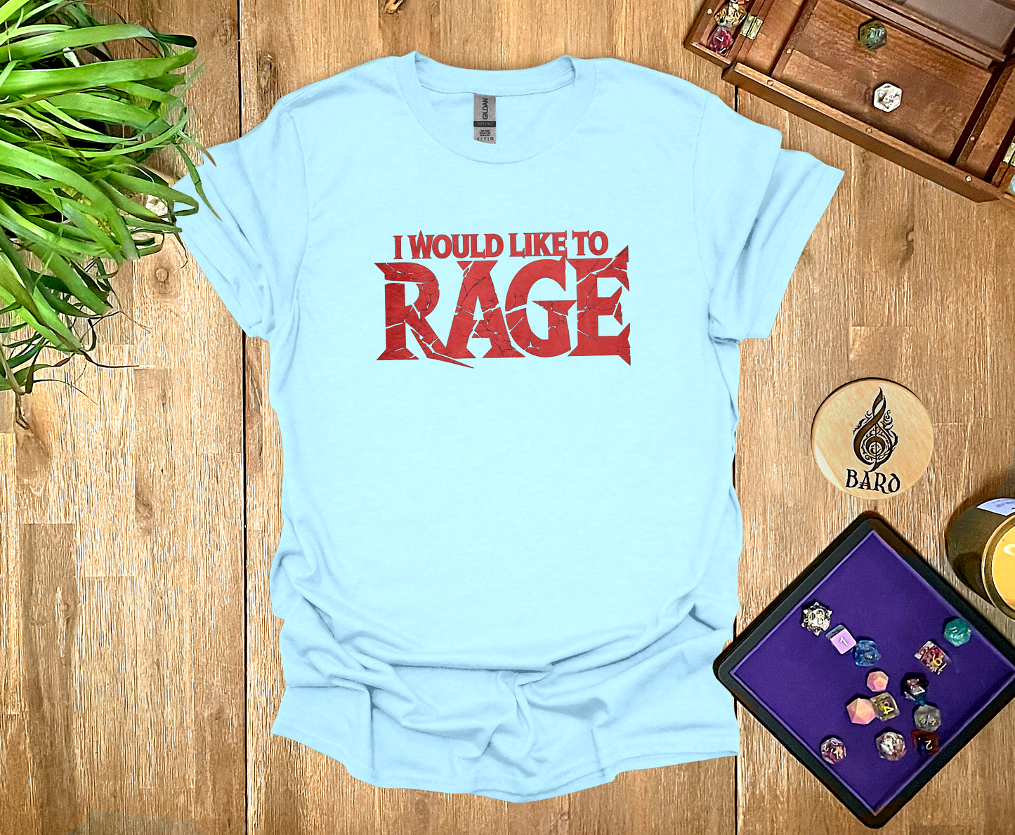 I Would Like to Rage T-Shirt