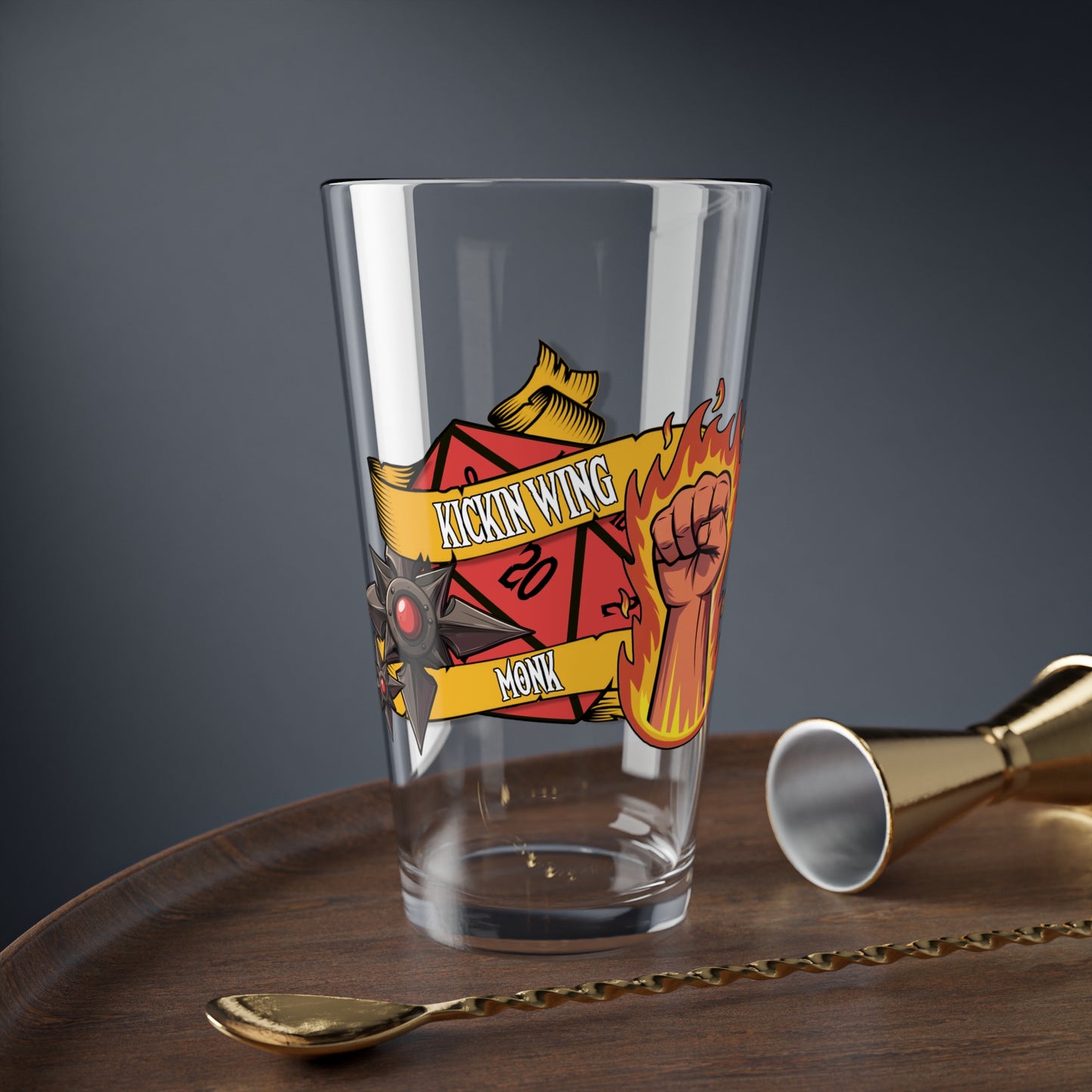 Personalized Dnd Pint Glass