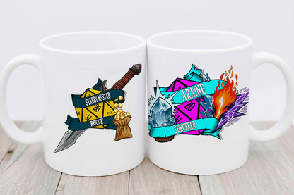 Personalized Character/Class Coffee Cup