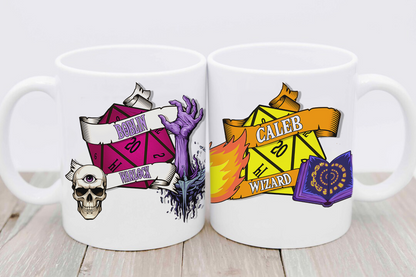 Personalized Character/Class Coffee Cup