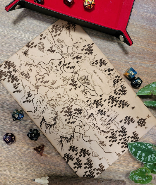 Leather Map of Barovia