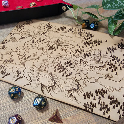 Leather Map of Barovia