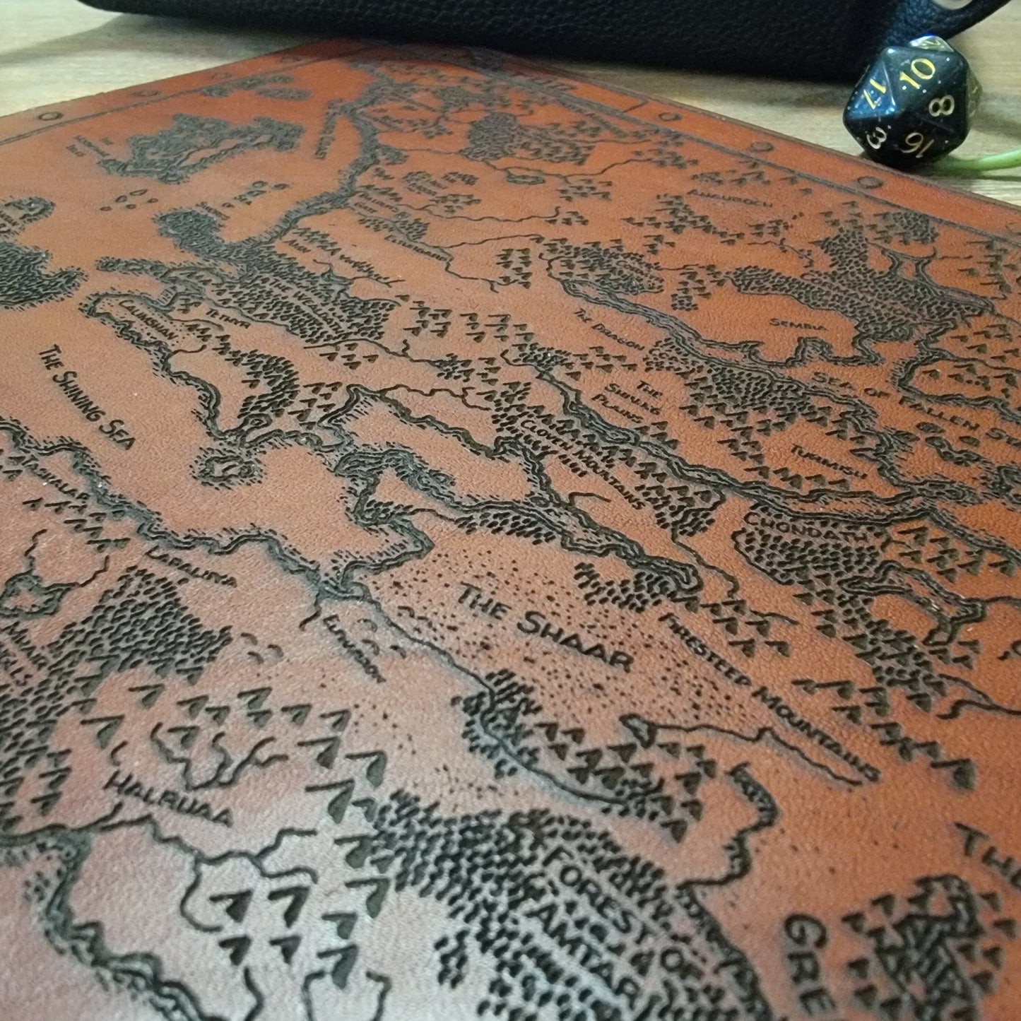 Leather Map of Faerun