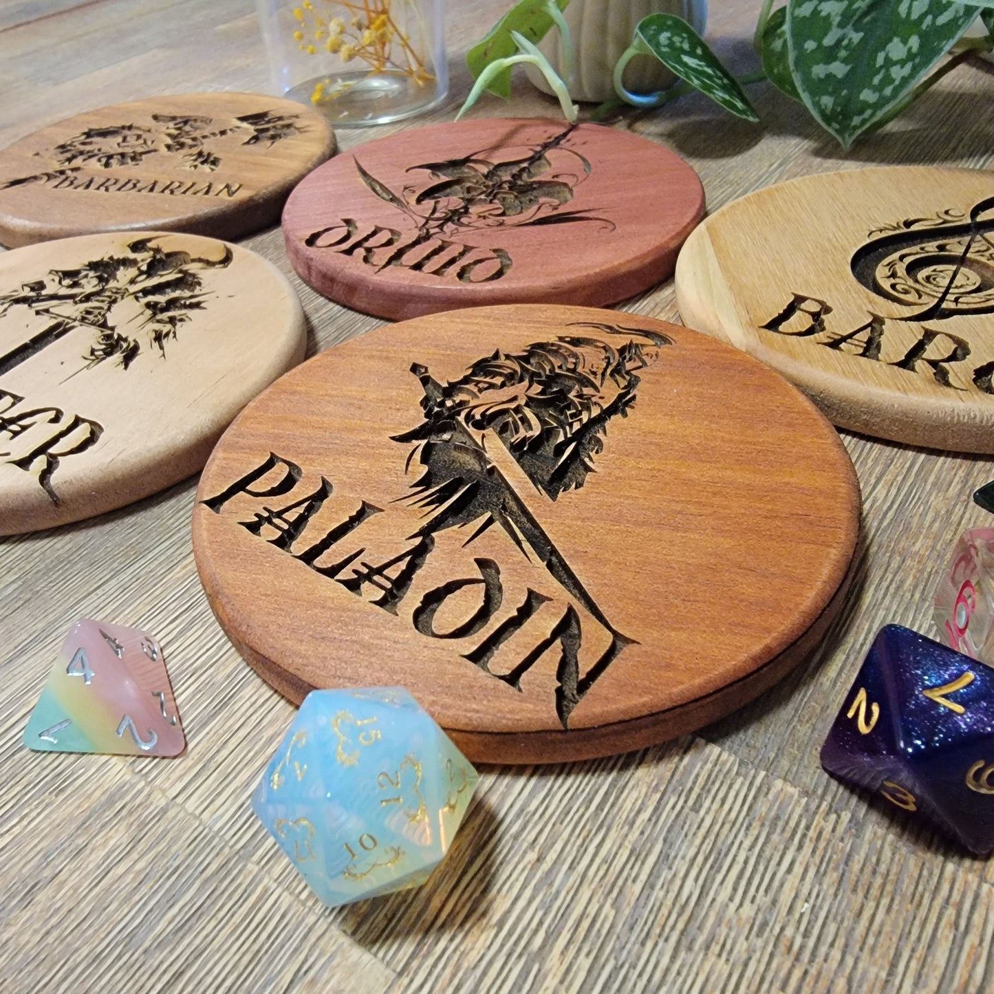 Personalized Dnd Coasters