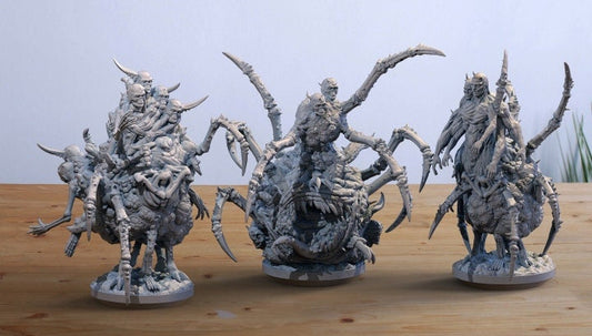 Drider Abominations Undead Mutated Spider Beasts