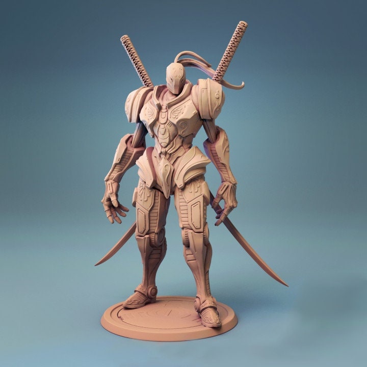 Warforged Samurai Swordsman