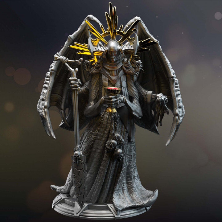 Deaths Harbinger || Evil Angel || Undead || Dnd Mini