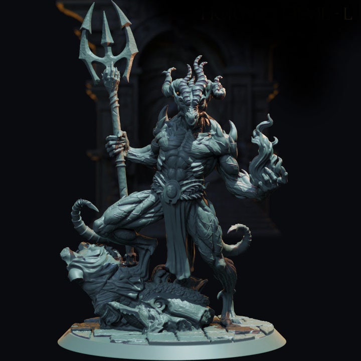 Demon General || Fire Minotaur || Devil Lord || Dnd Mini