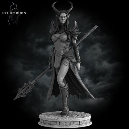 Evil Tiefling Sorcerer || Demon Wizard || Devilish Warlock || Dnd Mini