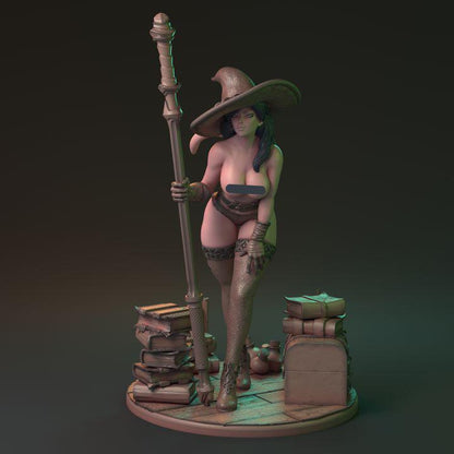 Sexy Witch || Temptress Sorceress || Enticing Hag || Scantily Clad Wizard || Dnd Mini