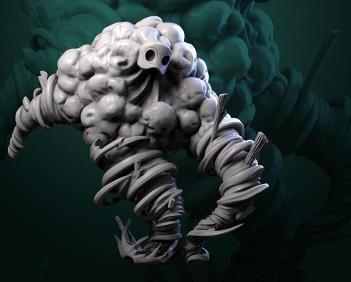 Air Elemental | Element Monster | Wind Golem | Dnd Mini | Miniatures